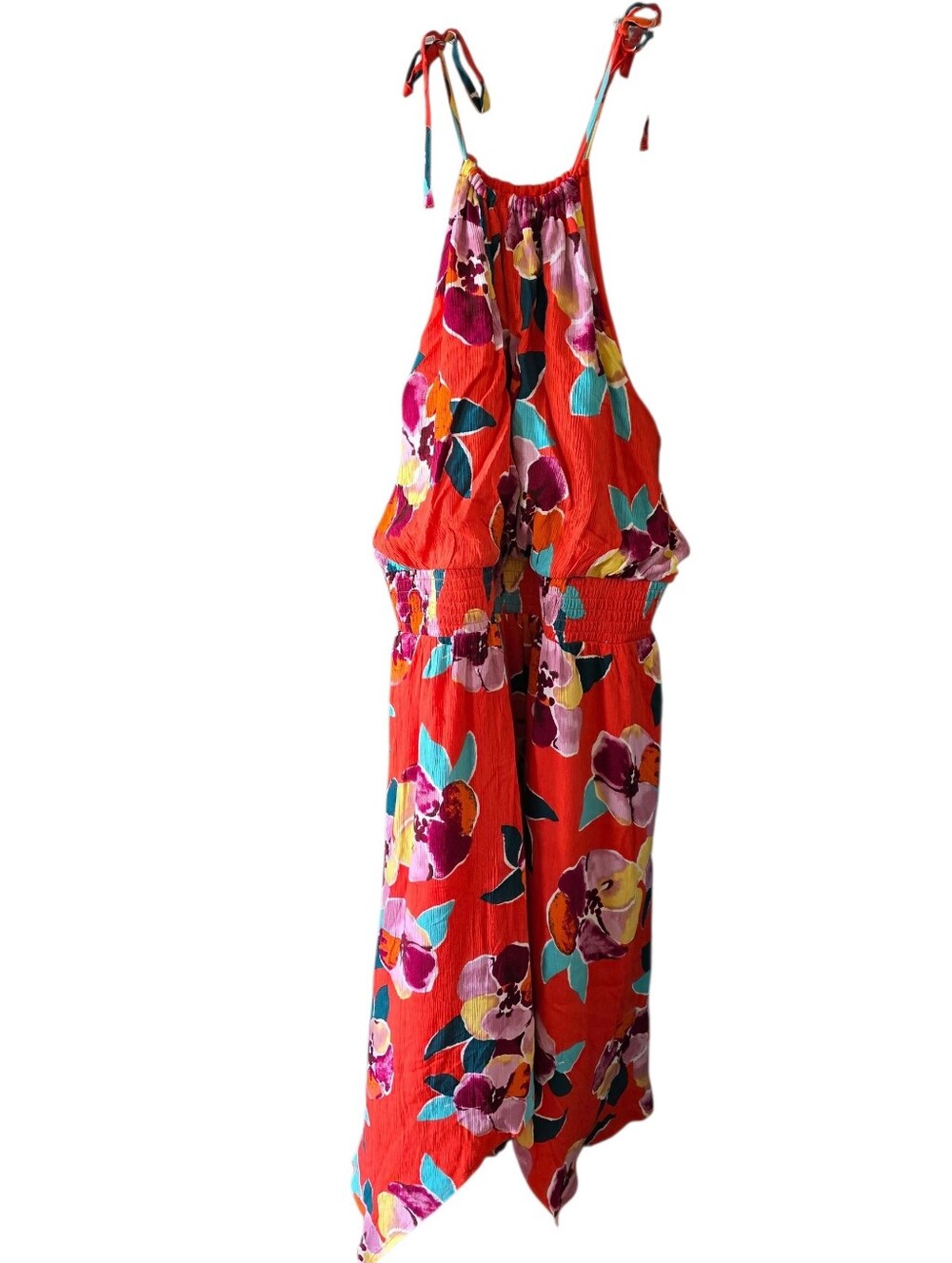 Maurices Halter Neck Colorful Midi Dress Size 1X